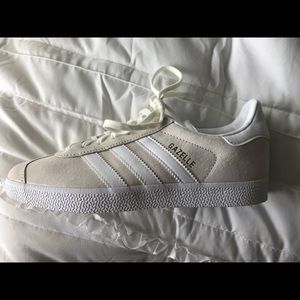 Never-Worn Adidas Gazelle Off-White Size 8